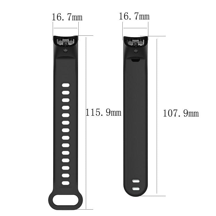 Silicone Replacement Wrist Strap for Huawei Honor Band 3 (Pink)