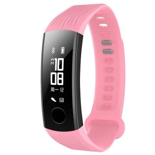 Silicone Replacement Wrist Strap for Huawei Honor Band 3 (Pink)