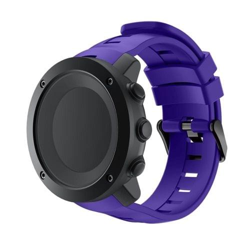 Smart Watch Silicone Wrist Strap Watchband for Suunto Ambit3 Vertical(Purple)