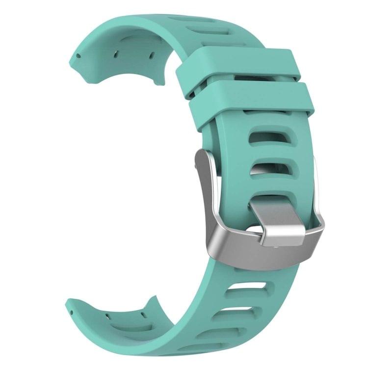 Smart Watch Silicone Wrist Strap Watchband for Garmin Forerunner 610(Mint Green)