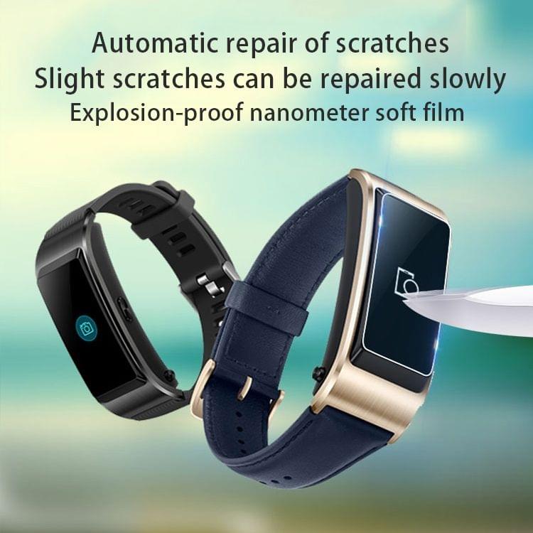 Ultra-thin Curved Edge HD Screen Protector TPU Film for Huawei TalkBand B5\t    \t\t        \t
                        \t
    \t\t\t\t    \t\t\t\t ()