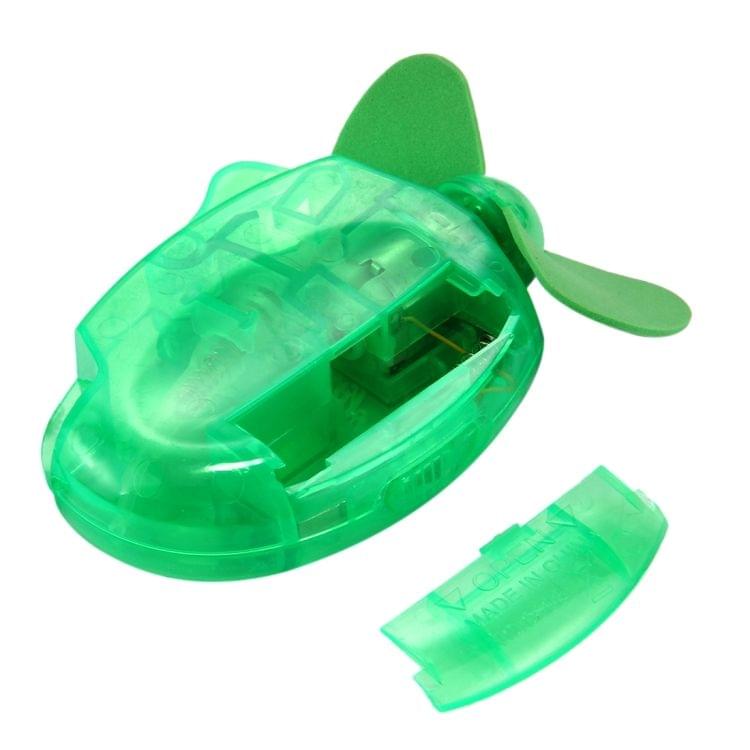 Mini Water Spray Fan with Powerful Safe Fan Blades, Size: About 109 x 73 x 27mm, Random Package Delivery(Green)