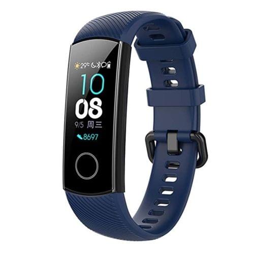 Smart Watch Silicone Wrist Strap Watchband for Huawei Honor Band 4 (Blue)