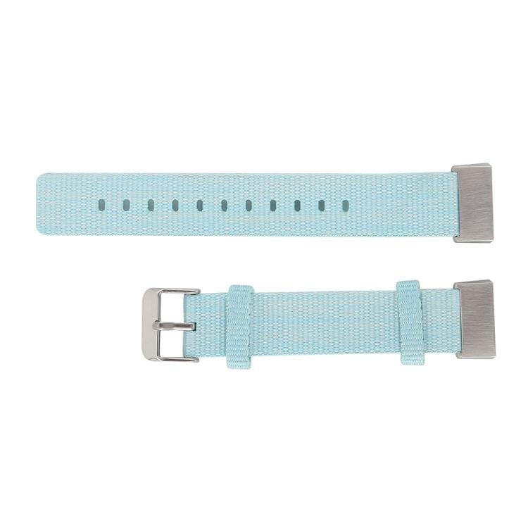 Nylon Wrist Strap Watch Band for Fitbit Charge 3(Blue)