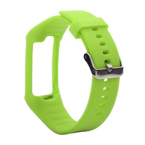 Silicone Sport Wrist Strap for POLAR A360 / A370 (Green)