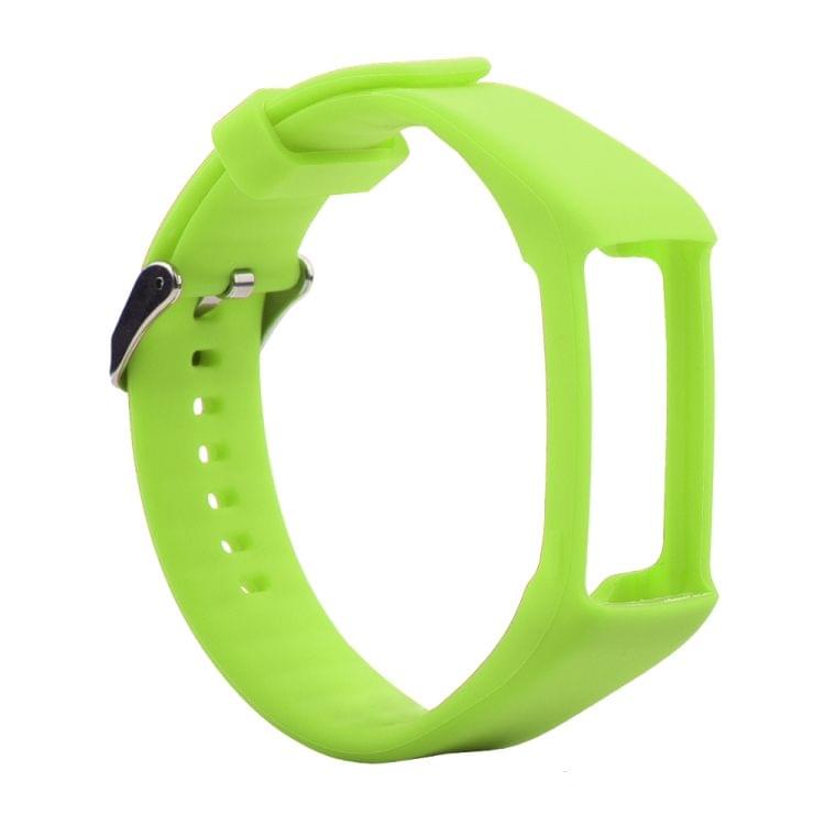 Silicone Sport Wrist Strap for POLAR A360 / A370 (Green)