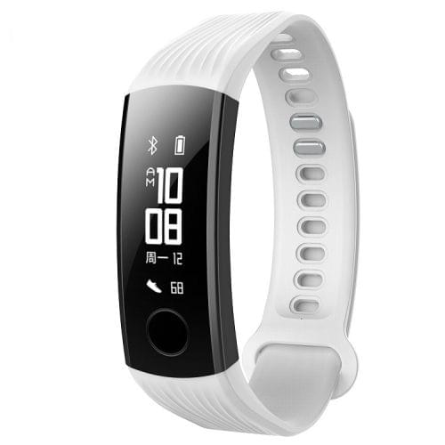 Silicone Replacement Wrist Strap for Huawei Honor Band 3 (White)