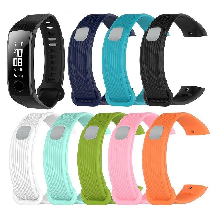 Silicone Replacement Wrist Strap for Huawei Honor Band 3 (White)
