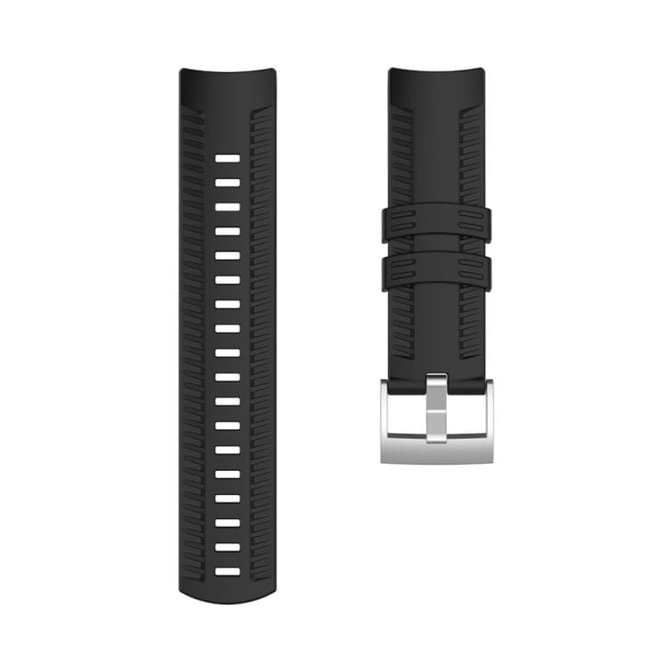Silicone Replacement Wrist Strap for SUUNTO 9 (Black)