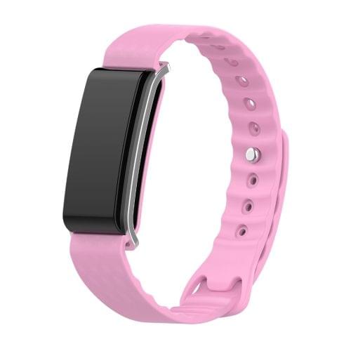 Silicone Wrist Strap for Huawei Honor A2(Pink)