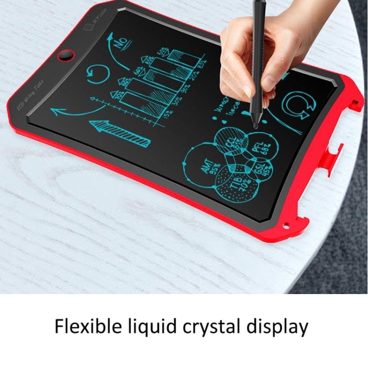 WP9309 8.5 inch LCD Monochrome Screen Writing Tablet Handwriting Drawing Sketching Graffiti Scribble Doodle Board for Home Office Writing Drawing(Orange)