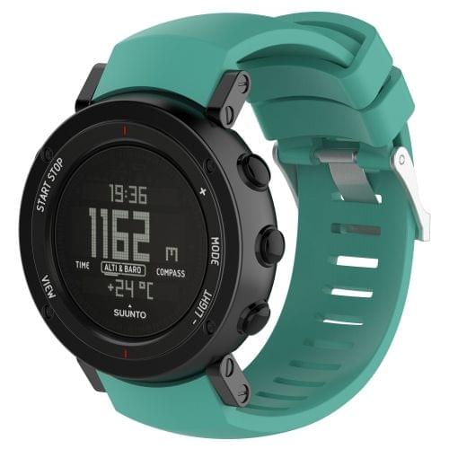 Silicone Replacement Wrist Strap for SUUNTO Core ALU Black (Mint Green)