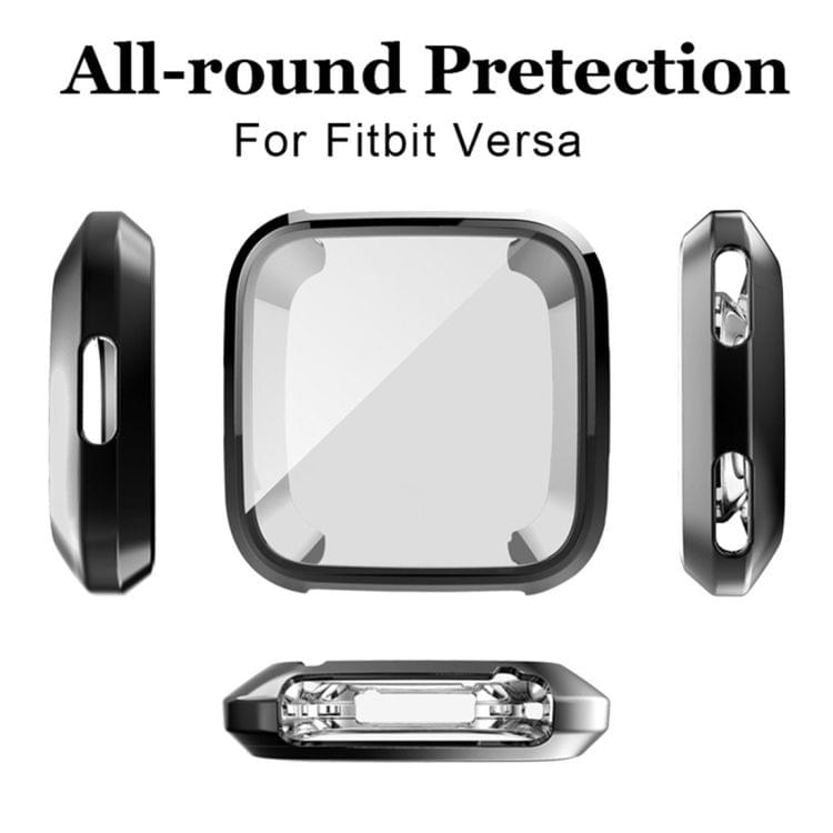 Smart Watch Soft TPU Protective Case for Fitbit Versa(Gold)