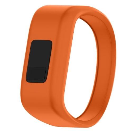 Silicone Sport Wrist Strap for Garmin Vivofit JR, Size: Small (Orange)