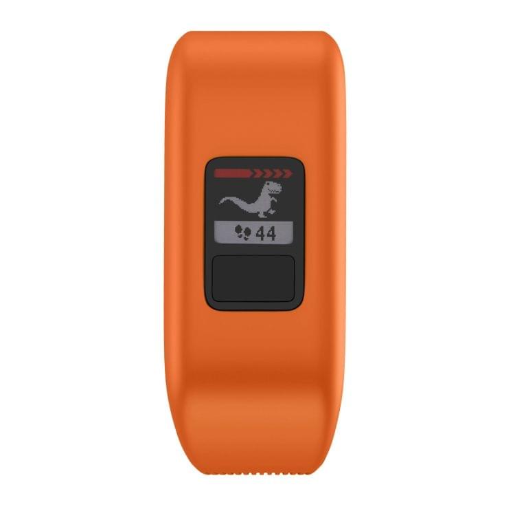 Silicone Sport Wrist Strap for Garmin Vivofit JR, Size: Small (Orange)