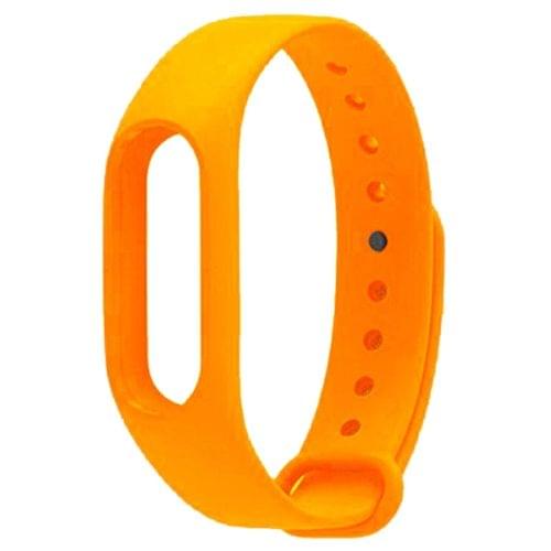 For Xiaomi Mi Band 2 (CA0600B) Colorful Replacement Wristbands Bracelet, Host not Included(Orange)