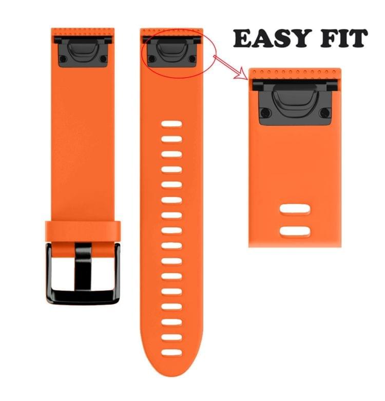 Fenix 5S Quick Removable Silicone Wrist Strap 20mm (Orange)