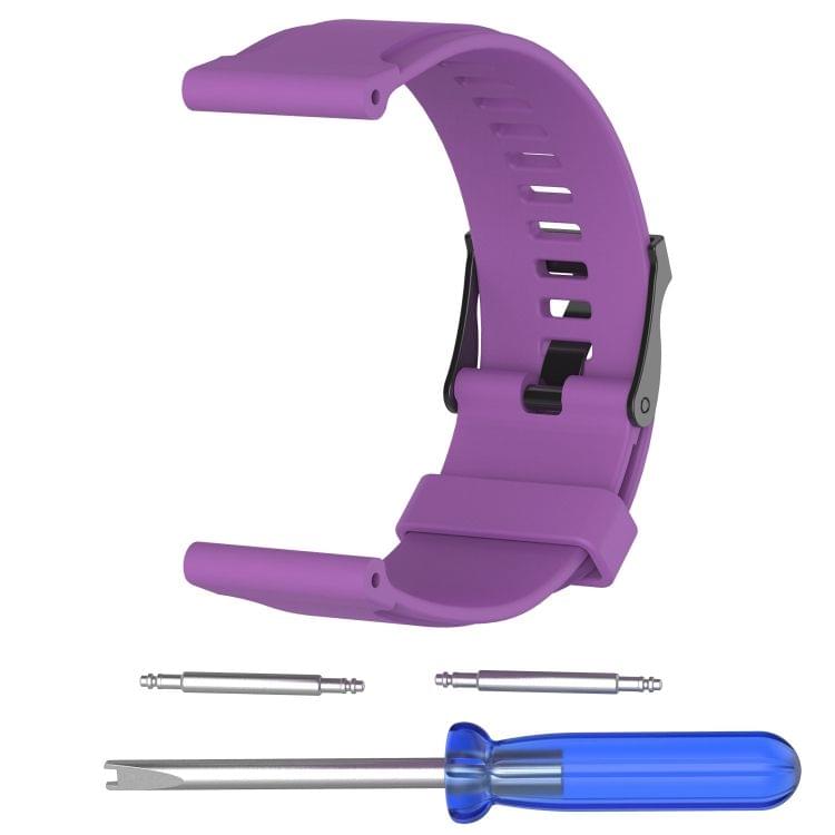 Silicone Replacement Wrist Strap for SUUNTO Traverse (Purple)