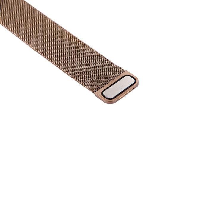 For Samsung Gear S3 Classic Milanese Loop Magnetic Stainless Steel Watchband(Rose Gold)