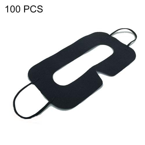 100 PCS Black Protective Hygiene VR Eye Mask Sanitary Disposable Eye mask pads for 3D VR Glass