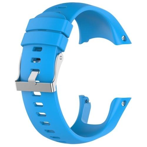 Silicone Replacement Wrist Strap for SUUNTO Trainer Wrist HR (Sky Blue)