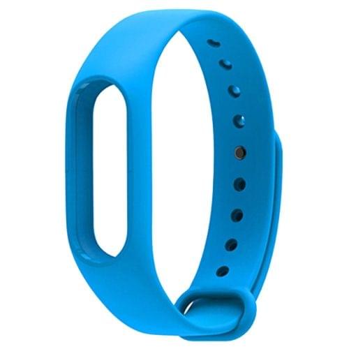 For Xiaomi Mi Band 2 (CA0600B) Colorful Replacement Wristbands Bracelet, Host not Included(Blue)