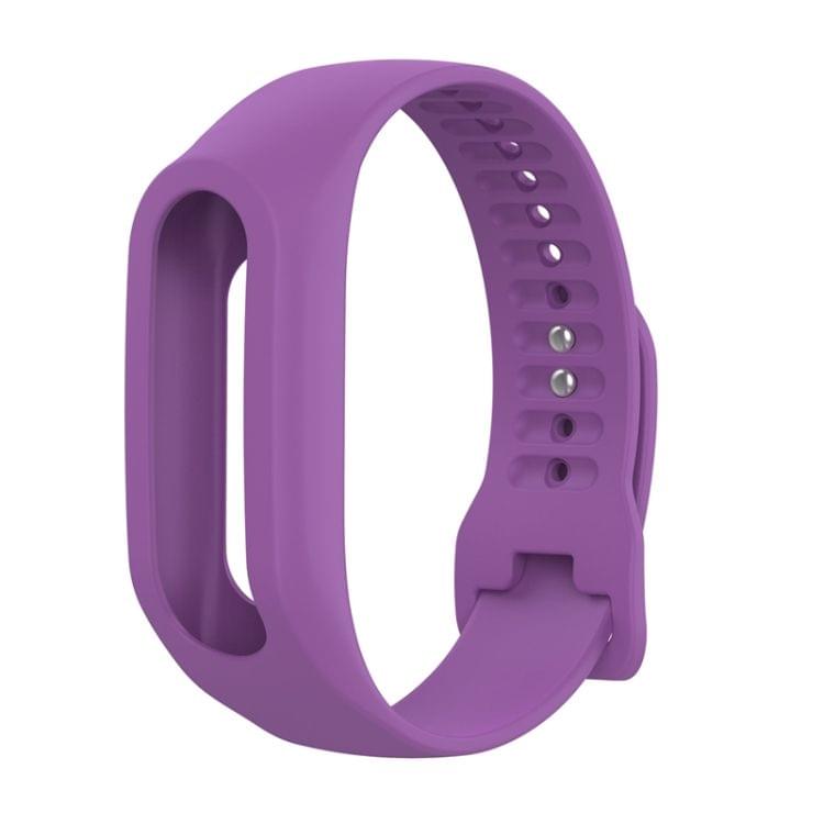 Silicone Sport Wrist Strap for TomTom Touch (Purple)