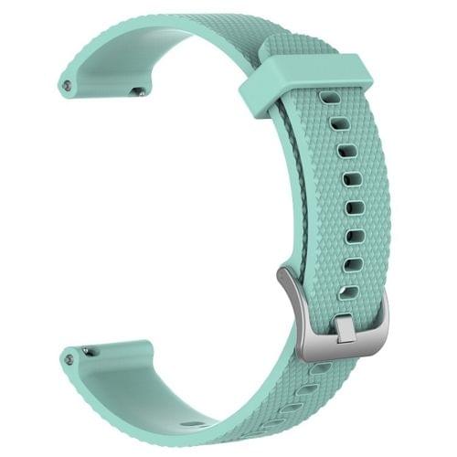 Smart Watch Silicone Wrist Strap Watchband for POLAR Vantage M 20cm(Mint Green)