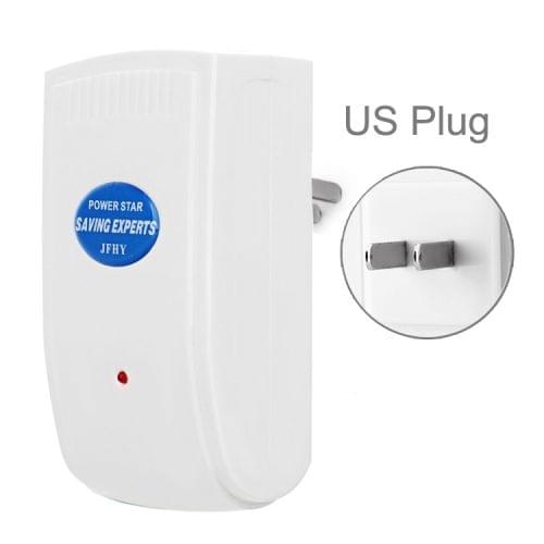 US Plug Indoor Energy Saver Power Electricity Saving Experts Energy Save Equipment(White)