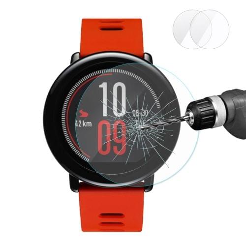 2 PCS ENKAY Hat-Prince for Xiaomi Huami AMAZFIT Smart Watch 0.2mm 9H Surface Hardness 2.15D Explosion-proof Tempered Glass Screen Film