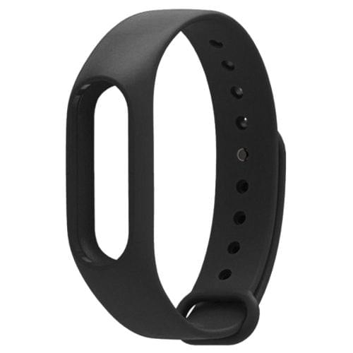 For Xiaomi Mi Band 2 (CA0600B) Colorful Replacement Wristbands Bracelet, Host not Included(Black)
