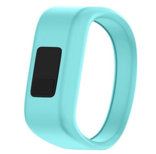 Silicone Sport Wrist Strap for Garmin Vivofit JR, Size: Large (Mint Green)