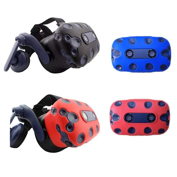 4PCS Silicone Shell Silicone Skin Cover Protector for  Vive PRO Headset(Black)