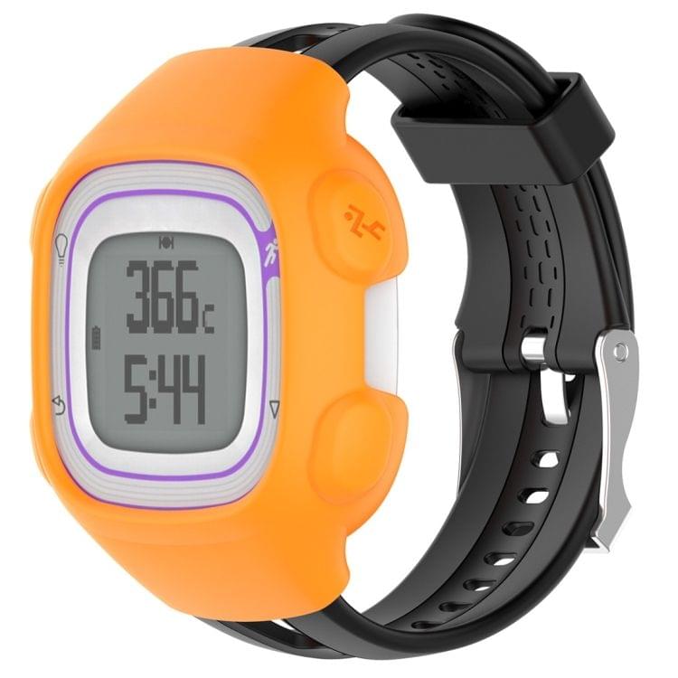 Smart Watch Silicone Protective Case for Garmin Forerunner 10 / 15(Orange)