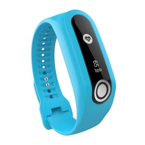 Silicone Sport Wrist Strap for TomTom Touch (Blue)