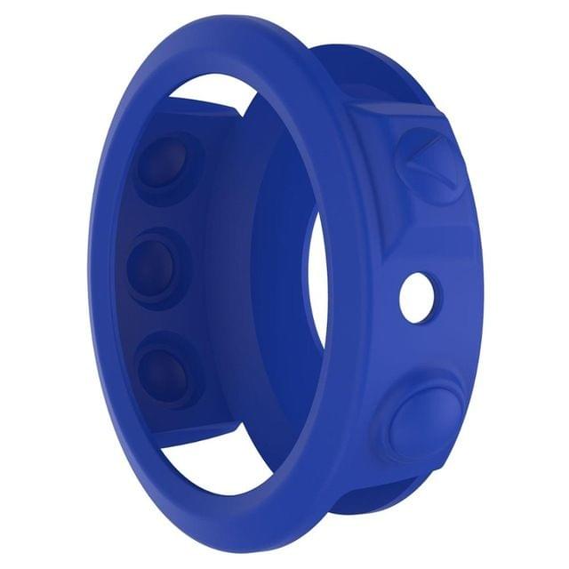 Solid Color Silicone Watch Protective Case for Garmin 5 / 5S / 5X(Blue)