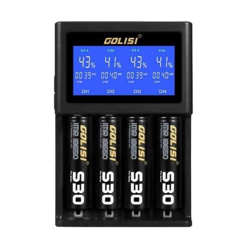 Golisi S4 Smart Battery Charger, EU Plug