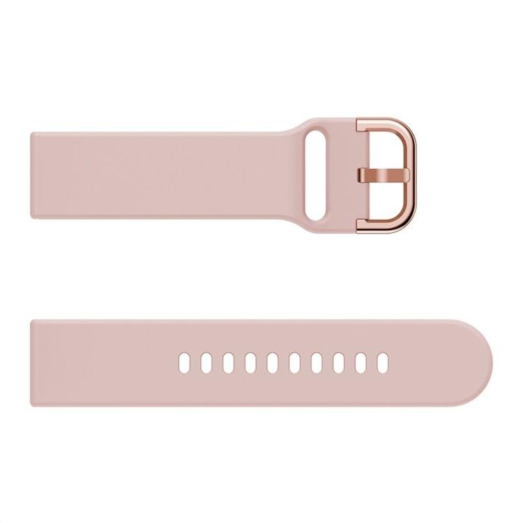 Smart Watch Electroplated Buckle Wrist Strap Watchband for Galaxy Watch Active (Pink)