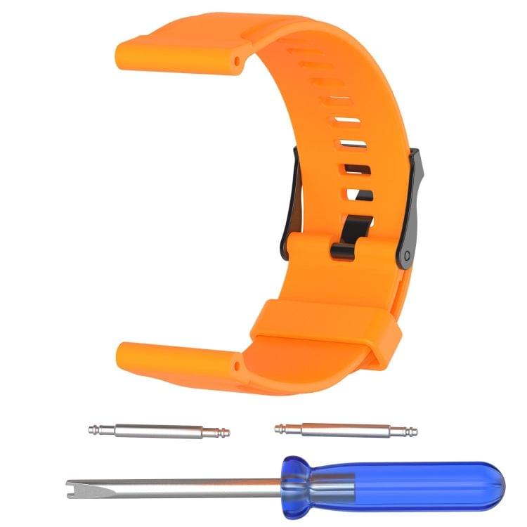 Silicone Replacement Wrist Strap for SUUNTO Traverse (Orange)