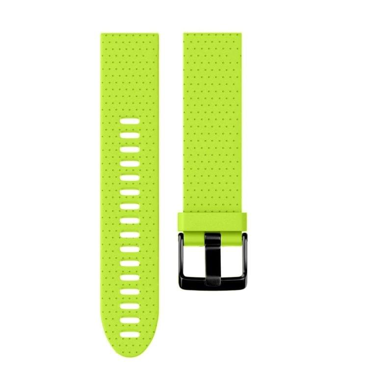 Quick Removable Silicone Wrist Strap for Fenix 5S 20mm(Green)