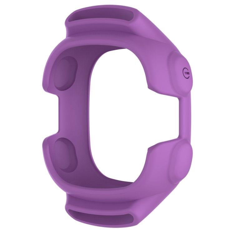 Smart Watch Silicone Protective Case for Garmin Forerunner 10 / 15(Purple)