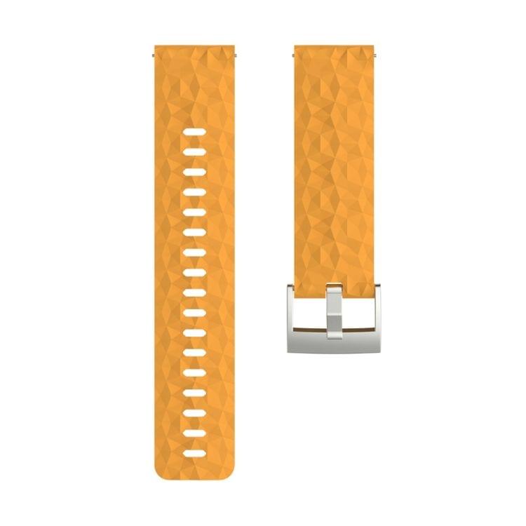 Silicone Replacement Wrist Strap for SUUNTO Sport Baro (Yellow)