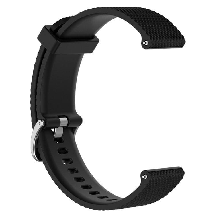 Smart Watch Silicone Wrist Strap Watchband for POLAR Vantage M 22cm(Black)