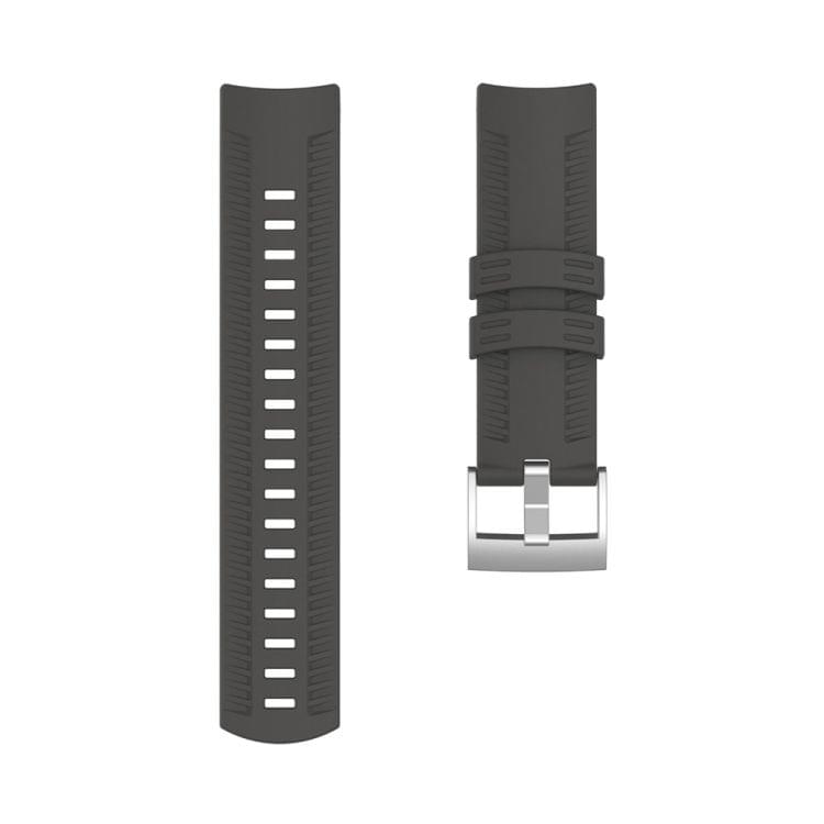 Silicone Replacement Wrist Strap for SUUNTO 9 (Grey)
