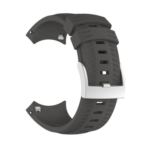 Silicone Replacement Wrist Strap for SUUNTO 9 (Grey)