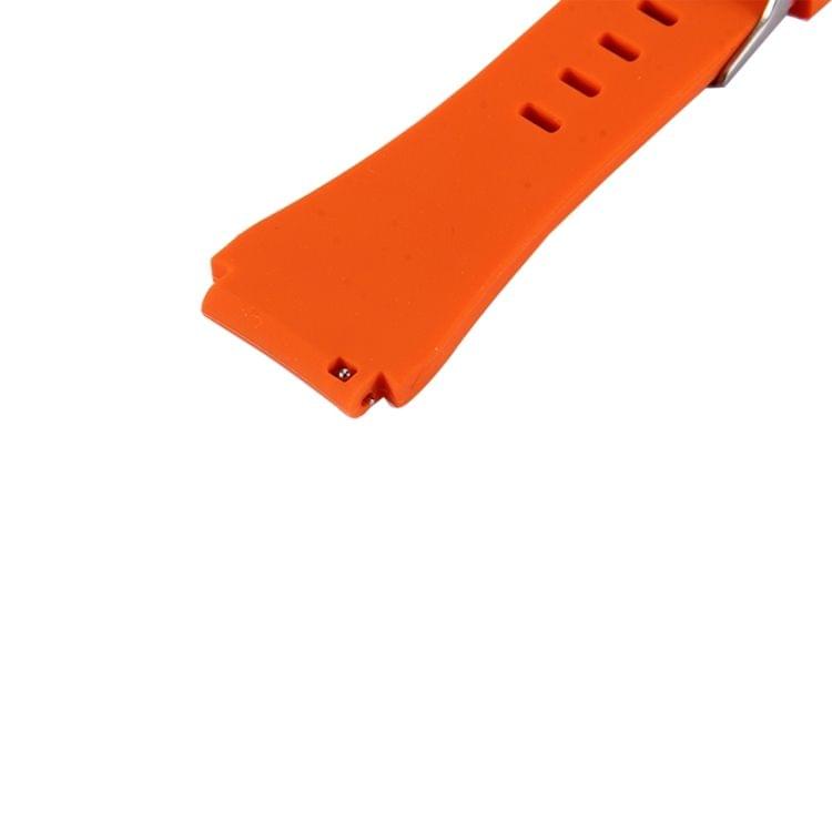 For Samsung Gear S3 Classic Smart Watch Silicone Watchband, Length: about 22.4cm(Orange)