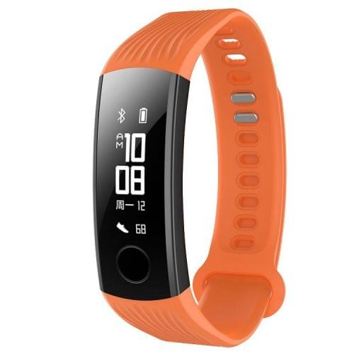 Silicone Replacement Wrist Strap for Huawei Honor Band 3 (Orange)