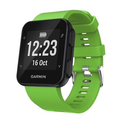 Silicone Sport Wrist Strap for Garmin Foreruuner 35 (Green)