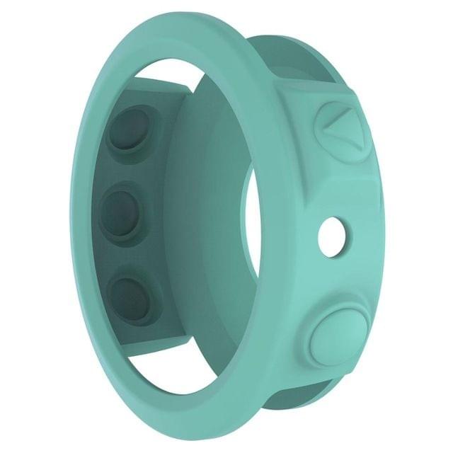 Solid Color Silicone Watch Protective Case for Garmin 5 / 5S / 5X(Mint Green)