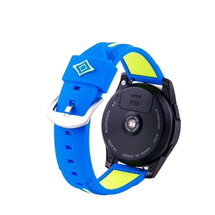 Samsung S3 Simple Fashion Stripes Pattern Watches Band(Blue)